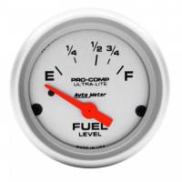 Auto Meter Ultra-Lite Electric Fuel Level Gauge - 2-1/16 in.