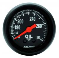 Auto Meter Z-Series 2-1/16" Oil Temperature Gauge