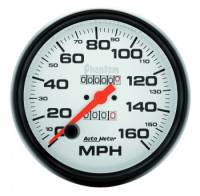 Auto Meter Phantom In-Dash Mechanical Speedometer - 5 in.