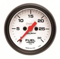 Auto Meter Phantom Electric Fuel Pressure Gauge - 2-1/16"