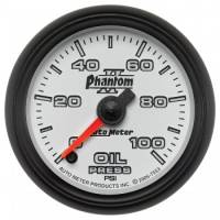 Auto Meter Phantom II Electric Oil Pressure Gauge - 2-1/16"