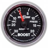 Auto Meter Sport-Comp II Mechanical Boost / Vacuum Gauge - 2-1/16 in.