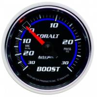 Auto Meter Cobalt Mechanical Boost / Vacuum Gauge - 2-1/16 in.
