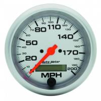 Auto Meter Ultra-Lite 3-3/8" Programable Speedometer - 0-200 Mph