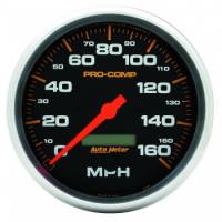 Auto Meter Pro-Comp Electric In-Dash Speedometer - 5 in.