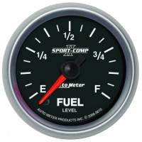 Auto Meter Sport-Comp II Programmable Fuel Level Gauge - 2-1/16 in.