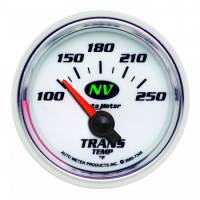 Analog Gauges - Transmission Temperature Gauges - Auto Meter - Auto Meter NV Electric Transmission Temperature Gauge - 2-1/16"