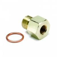 Gauge Components - Gauge Adapters and Fittings - Auto Meter - Auto Meter Metric Adapter - 1/8" NPT to 14mm x 1.5