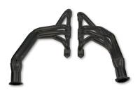 Flowtech Long Tube Header - 1967-82 Dodge/Plymouth 1/2 - 3/4 Ton Truck - 383/440 - 1.75" - 3" Collector - Black Paint