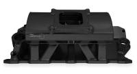 Holley Sniper Sheet Metal Fabricated Intake Manifold - Black Anodze - SB Chevy