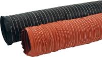 Brake System - QuickCar Racing Products - QuickCar Black Neoprene Brake Duct Hose 3" - 10 ft