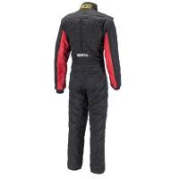 Sparco Sprint RS-2.1 Boot Cut Suit - Black/Red (Back)