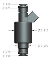 Holley EFI - Holley EFI 160lbs Fuel Injector 8pk - Image 2