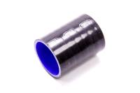 Air Intake Inlet Tubes, Elbows and Components - Air Intake Tubing Couplers - Samco Sport - Samco Sport Silicone Coupler  - 2" ID - 3" Long - 4.6 mm Thick Wall - Black