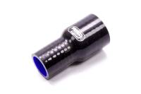 Silicone Hose, Elbows and Adapters - Silicone Reducer Couplers - Samco Sport - Samco Sport Silicone Reducer  - 1-3/4" to 1-1/4" ID - 4" Long - 4.0 mm Thick Wall - Black