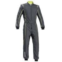 Sparco Groove KS-3 Karting Suit - Grey/Yellow - 002334GRSGF