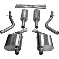 Exhaust Systems - Dodge Charger / Chrysler 300 Exhaust Systems - Corsa Performance - Corsa Performance Xtreme Exhaust System Cat Back 2-1/2" Diameter Stock Tips - Stainless