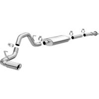 Exhaust Systems - Exhaust Systems - Cat-Back - Magnaflow Performance Exhaust - Magnaflow Performance Exhaust MF Series Exhaust System Cat Back 3" Diameter 4" Tip - Stainless