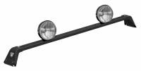 Lights and Components - Light Brackets and Mounting Kits - Carr - Carr M-Profile Light Mount Light Bar Steel Black Powder Coat - Kit