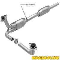 Magnaflow Performance Exhaust Direct-Fit Catalytic Converter Replacement Stainless Natural - 5.0 L