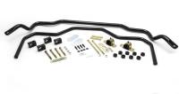 Suspension Components - NEW - Sway Bars and Components - NEW - QA1 - QA1 Front/Rear Sway Bar Bolt-On Greasable Graphite/Polyurethane Bushings Steel - Black Powder Coat