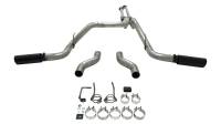 Flowmaster Outlaw Exhaust System Cat Back 2-1/2" Tailpipe 4" Tips - Stainless