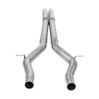Exhaust Pipes, Systems and Components - Exhaust X-Pipes - Flowmaster - Flowmaster 3" Diameter Exhaust X-Pipe Stainless Natural Manual Transmission - GM GenV Lt-Series