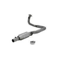 Exhaust - Catalytic Converters - Flowmaster - Flowmaster 49 State Direct Fit Catalytic Converter Stainless Natural Jeep 4-Cylinder - Jeep Wrangler TJ 1997-98