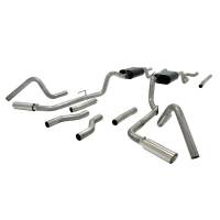 Exhaust Systems - Exhaust Systems - Header-Back - Flowmaster - Flowmaster American Thunder Exhaust System Header Back 2-1/2" Tailpipe 2-1/2" Tips - Stainless