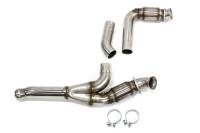 Exhaust Pipes, Systems and Components - Exhaust Y-Pipes - Kooks Headers - Kooks Headers 3" Inlets/Outlet Exhaust Y-Pipe Converters Stainless Kooks Headers - GM Fullsize Truck 2009-13