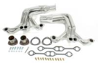 Total Cost Involved Eng. 1-3/4" Primary Headers 3" Collector Steel Chrome - Small Block Chevy