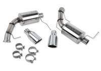 Roush Performance Parts Axle Back Exhaust System 2-1/2" Tailpipe 3.5" Tips Stainless - Polished