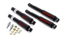 Suspension Components - NEW - Shocks, Struts, Coil-Overs and Components - NEW - Belltech - Belltech Nitro Drop 2 Shock Twintube Steel Black Paint - Rear - 0 to 5" Lowered