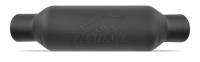 DynoMax Thrush Rattler Muffler 3" Center Inlet/Outlet 5 x 12-1/2" Oval Body 18" Long - Steel