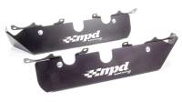 Headers & Mufflers - Spark Plug Guards - MPD Racing - MPD Racing Aluminum Spark Plug Guard Black Anodize - Sprint Car