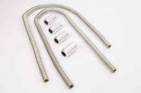 Hose and Tubing - Heater Hose - Racing Power - Racing Power 3/4 OD Hose Heater Hose Kit Polished End Caps/Adapters/Clamps/Reducers Stainless Polished - Kit
