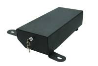 Bestop - Bestop Driver Side Underseat Storage Box Locking 17" Long x 7.50" Wide x 3.45" Tall Steel - Black Powder Coat