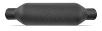 DynoMax Thrush Rattler Muffler 2" Center Inlet/Outlet 5 x 12-1/2" Oval Body 18" Long - Steel