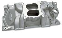GM Performance Parts LT1 Intake Manifold Spread/Square Bore Dual Plane Distributor Hole - Aluminum