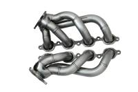 Shorty Headers - Small Block Chevrolet Shorty Headers - Gibson Performance Exhaust - Gibson Performance Shorty Headers 1-3/4" Primary Stock Collector Flange Stainless - Natural