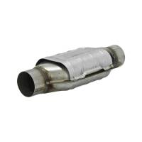 Flowmaster 282 Series Catalytic Converter 2.5" Inlet/Outlet 7.5 x 4" Case 16.5" Long - Stainless