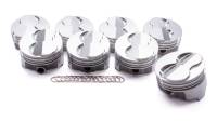 Icon Pistons Premium Forged Piston Forged 4.280" Bore 1/16 x 1/16 x 3/16" Ring Grooves - Plus 18.0 cc - Big Block Chevy - Set of 8