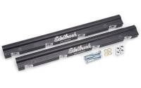 Edelbrock Super Victor LS3 Fuel Rail Kit Hardware Aluminum Clear Anodize - Edelbrock Super Victor LS Manifold
