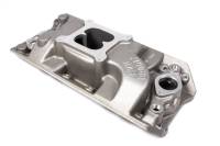 Air & Fuel System - Intake Manifolds and Components - BRODIX - BRODIX Square Bore Intake Manifold Dual Plane Aluminum Natural - Big Block Chevy