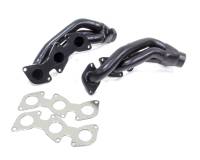 Flowtech Shorty Headers 1-1/2" Primary 2-1/4" Collector Steel - Black Paint