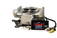 FiTech Go EFI 4 Fuel Injection Throttle Body Square Bore 70 lb/hr Injectors - Aluminum