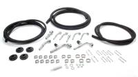 Vintage Air Extended Length Air Conditioning Hose Kit E-Z Clip Fittings - Fittings/Hose/Drier