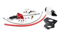 McLeod - McLeod 1400 Series Throwout Bearing Kit Hydraulic Bolt On Braided Stainless Lines - 3/4" Master Cylinder