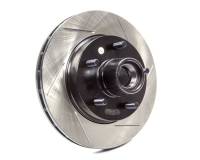Brake System - StopTech - Stoptech Power Slot Brake Rotor Front Driver Side Directional/Slotted - 1 Piece