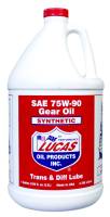 Lucas Oil Products Transmission and Differential Gear Oil 75W90 Synthetic 1 gal - Set of 4